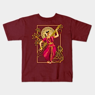 Saraswati - The Divine Dancer Kids T-Shirt